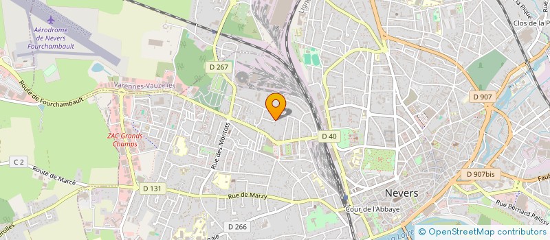 localisation de l'entreprise MONSIEUR GUILLAUME BOURDIER à NEVERS