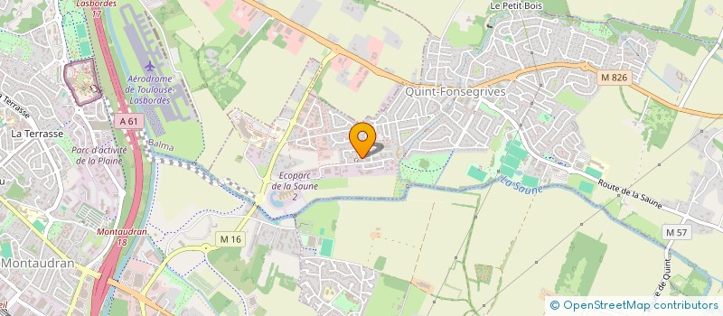 localisation de l'entreprise MONSIEUR GUILLAUME BOURDILA  RAMONVILLE-SAINT-AGNE