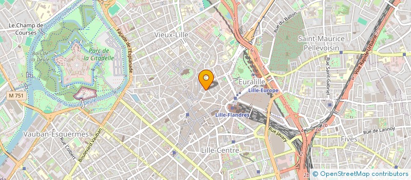 localisation de l'entreprise MONSIEUR GUILLAUME BOUREUX à LILLE