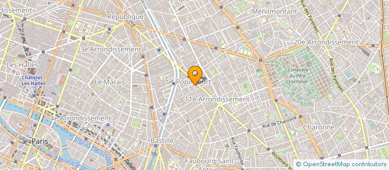 localisation de l'entreprise MONSIEUR GUILLAUME BOURGEOIS  PARIS