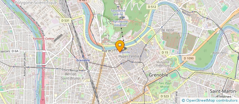 localisation de l'entreprise MONSIEUR GUILLAUME BOURGOIS à GRENOBLE