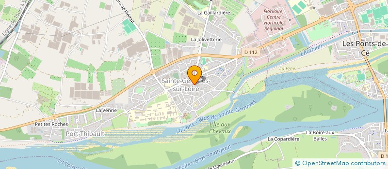 localisation de l'entreprise MONSIEUR GUILLAUME BOURGOUIN à SAINTE-GEMMES-SUR-LOIRE