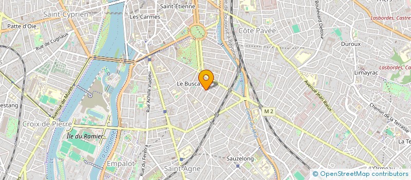 localisation de l'entreprise MONSIEUR GUILLAUME BOURIN à TOULOUSE
