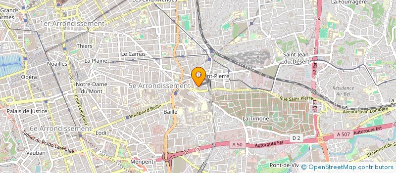 localisation de l'entreprise MONSIEUR GUILLAUME BOURNIT à MARSEILLE