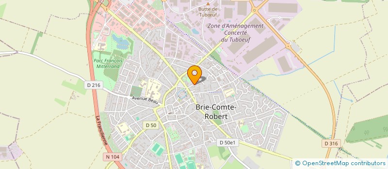 localisation de l'entreprise MONSIEUR GUILLAUME BOUSQUET à BRIE-COMTE-ROBERT