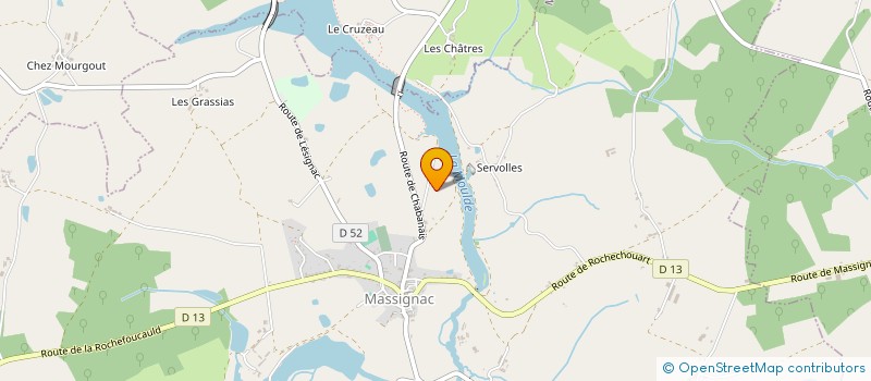 localisation de l'entreprise MONSIEUR GUILLAUME BOUYER à ROUSSINES