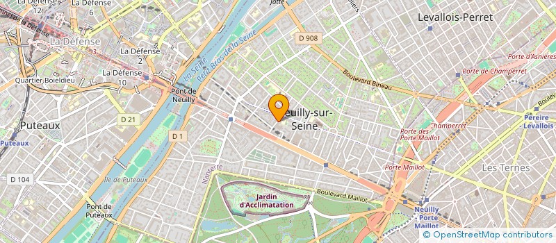 localisation de l'entreprise MONSIEUR GUILLAUME BOUYSSOU à NEUILLY-SUR-SEINE