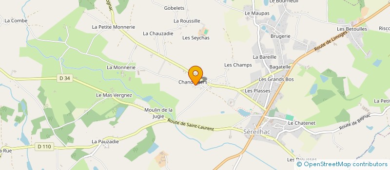localisation de l'entreprise MONSIEUR GUILLAUME BOYER à SEREILHAC