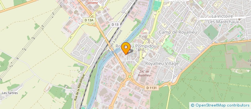 localisation de l'entreprise MONSIEUR GUILLAUME BRAUNBART à COMPIEGNE
