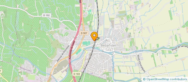 localisation de l'entreprise MONSIEUR GUILLAUME BREANT  BEDARRIDES