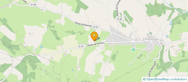 localisation de l'entreprise MONSIEUR GUILLAUME BREARD  COUTOUVRE