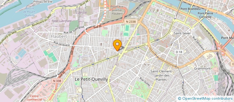 localisation de l'entreprise MONSIEUR GUILLAUME BREDEL à LE PETIT-QUEVILLY