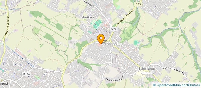 localisation de l'entreprise MONSIEUR GUILLAUME BREEMEERSCH  PECHBONNIEU