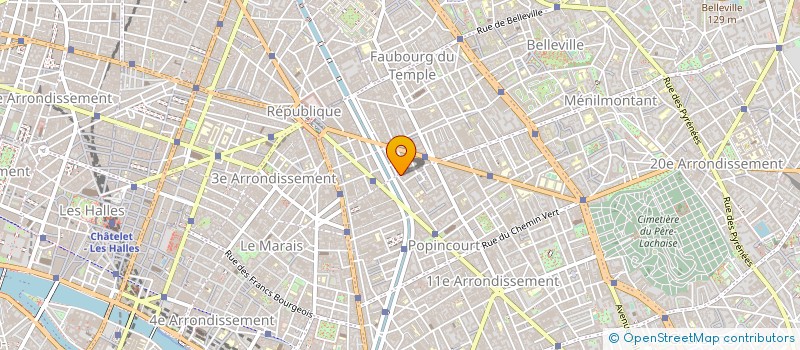 localisation de l'entreprise MONSIEUR GUILLAUME BREGERE  PARIS