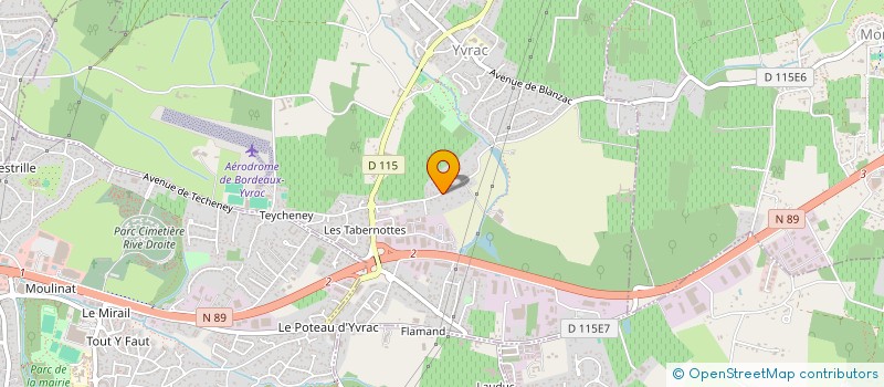 localisation de l'entreprise MONSIEUR GUILLAUME BRENA  YVRAC