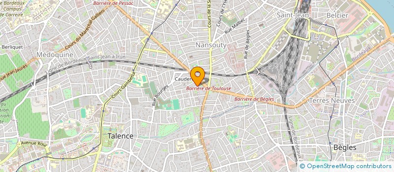 localisation de l'entreprise MONSIEUR GUILLAUME BRESSON  BORDEAUX