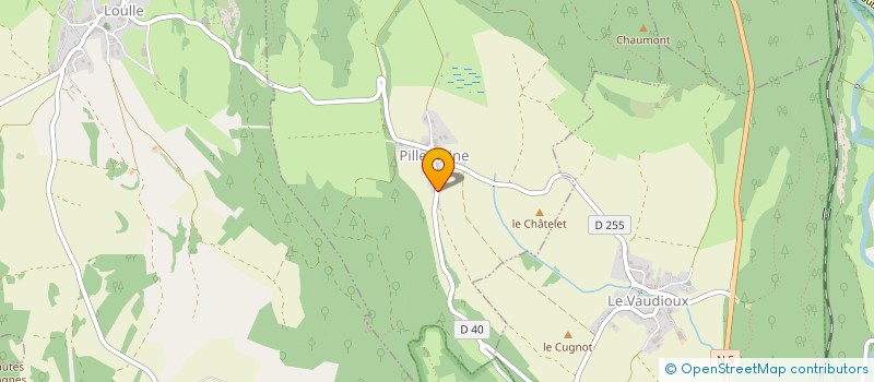 localisation de l'entreprise MONSIEUR GUILLAUME BRETONES  MIONS