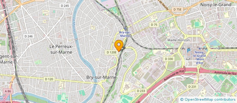 localisation de l'entreprise MONSIEUR GUILLAUME BRIARD à BRY-SUR-MARNE