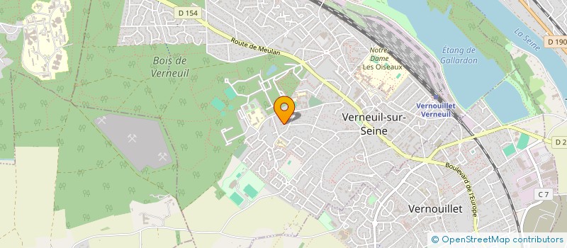 localisation de l'entreprise MONSIEUR GUILLAUME BRICAGE  VERNEUIL-SUR-SEINE