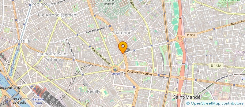 localisation de l'entreprise MONSIEUR GUILLAUME BRISSOT  PARIS