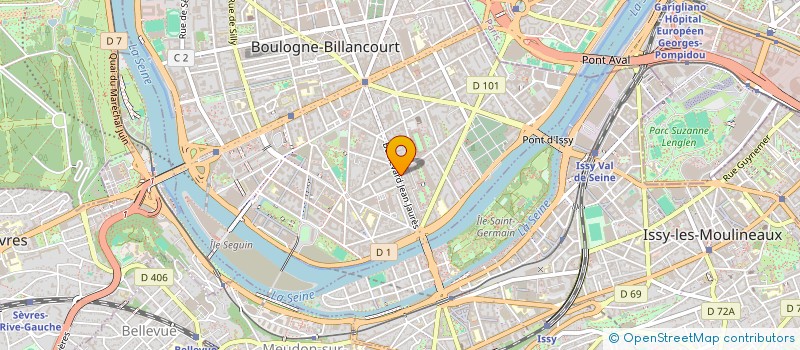 localisation de l'entreprise MONSIEUR GUILLAUME BROCHES à BOULOGNE-BILLANCOURT