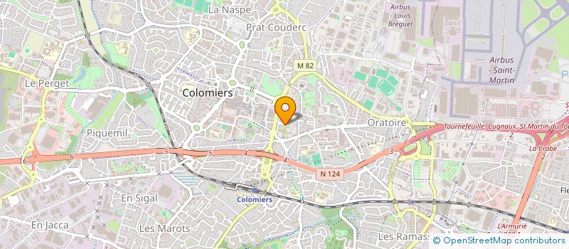 localisation de l'entreprise MONSIEUR GUILLAUME BROUARD à COLOMIERS