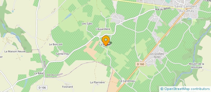 localisation de l'entreprise MONSIEUR GUILLAUME BROUARD  VAL-DU-LAYON