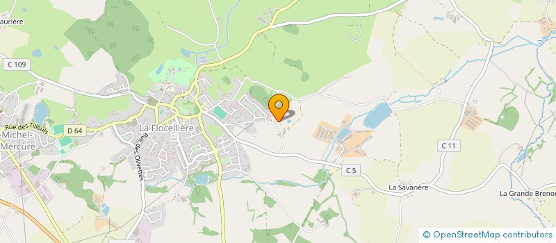 localisation de l'entreprise MONSIEUR GUILLAUME BROUSSEAU  SEVREMONT