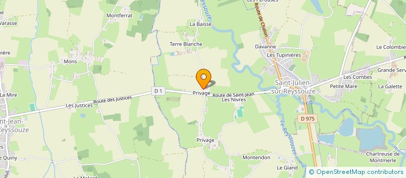 localisation de l'entreprise MONSIEUR GUILLAUME BRUDON à SAINT-JULIEN-SUR-REYSSOUZE