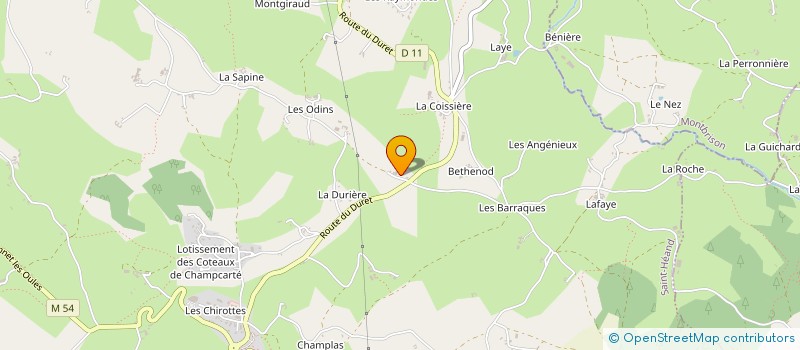 localisation de l'entreprise MONSIEUR GUILLAUME BRUEL à SAINT-HEAND