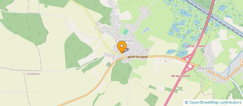 localisation de l'entreprise MONSIEUR GUILLAUME BRUNET  CAMBRON