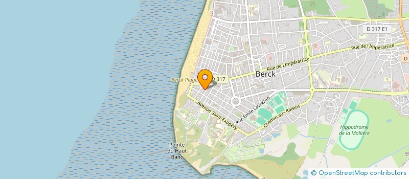 localisation de l'entreprise MONSIEUR GUILLAUME BRUNIAUX  BERCK