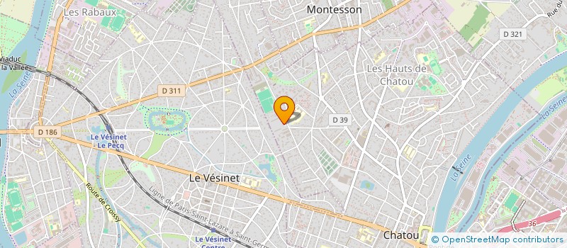 localisation de l'entreprise MONSIEUR GUILLAUME BRUNO RUZZU  CHATOU