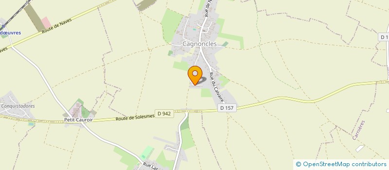 localisation de l'entreprise MONSIEUR GUILLAUME BRUSSELLE  CAGNONCLES