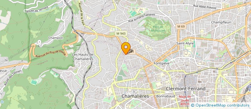 localisation de l'entreprise MONSIEUR GUILLAUME BRUSSET  CLERMONT-FERRAND