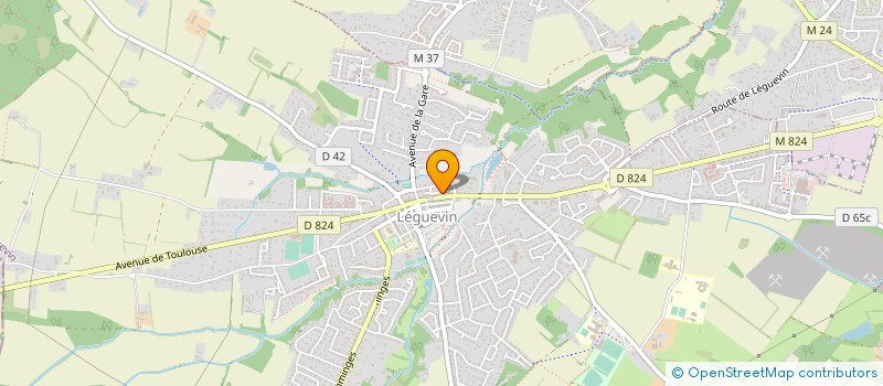 localisation de l'entreprise MONSIEUR GUILLAUME BUCHE à LEGUEVIN
