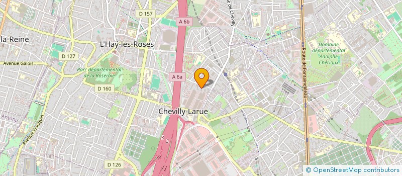 localisation de l'entreprise MONSIEUR GUILLAUME BUEE à L'HAY-LES-ROSES