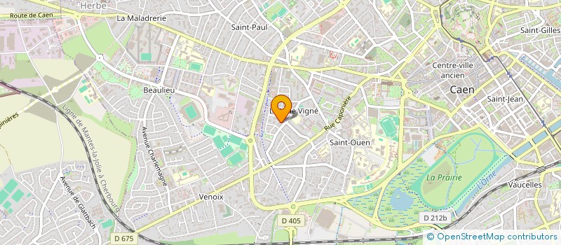 localisation de l'entreprise MONSIEUR GUILLAUME BULLERYAL à CAEN