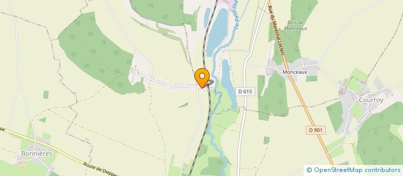 localisation de l'entreprise MONSIEUR GUILLAUME BURBAUD  MILLY-SUR-THERAIN