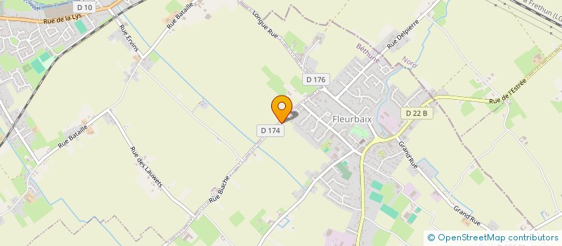 localisation de l'entreprise MONSIEUR GUILLAUME BURTSCHER  FLEURBAIX