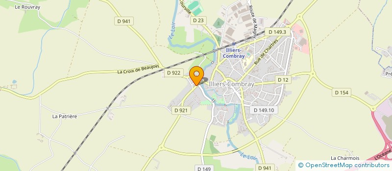 localisation de l'entreprise MONSIEUR GUILLAUME BUSTIN à ILLIERS-COMBRAY