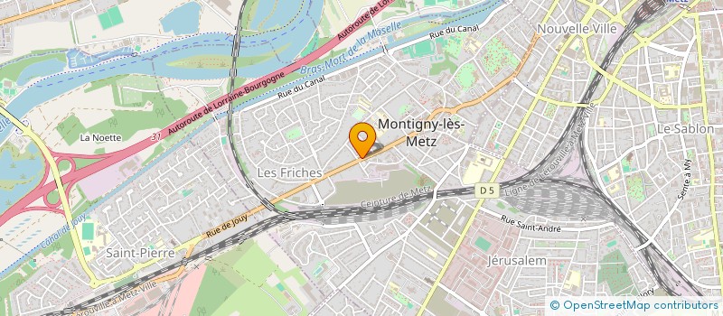 localisation de l'entreprise MONSIEUR GUILLAUME BUZOGANY  MONTIGNY-LES-METZ