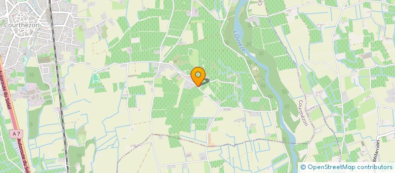 localisation de l'entreprise MONSIEUR GUILLAUME CABOT--CHOUVET  COURTHEZON