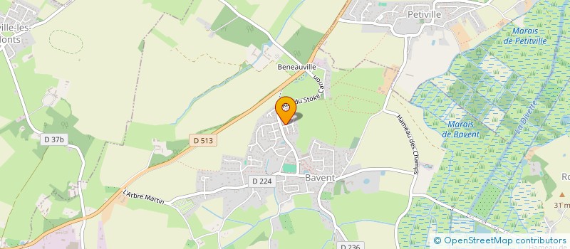 localisation de l'entreprise MONSIEUR GUILLAUME CAGNARD  BAVENT