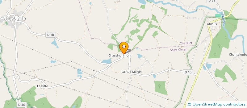 localisation de l'entreprise MONSIEUR GUILLAUME CAILLAUD à SAINT-CIVRAN