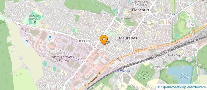 localisation de l'entreprise MONSIEUR GUILLAUME CAILLAULT  MAUREPAS