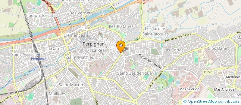 localisation de l'entreprise MONSIEUR GUILLAUME CALCINE à PERPIGNAN