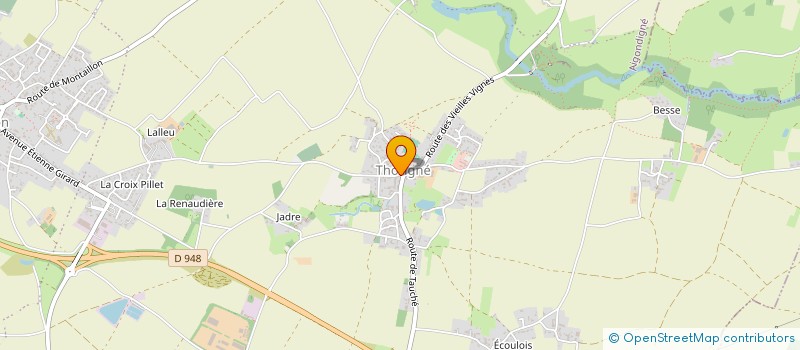 localisation de l'entreprise MONSIEUR GUILLAUME CALLANDRAUD  AIGONDIGNE