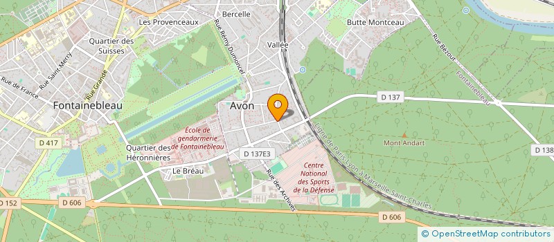 localisation de l'entreprise MONSIEUR GUILLAUME CALLEWAERT à AVON