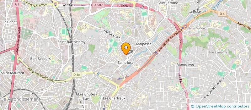 localisation de l'entreprise MONSIEUR GUILLAUME CALTAGIRONE à MARSEILLE